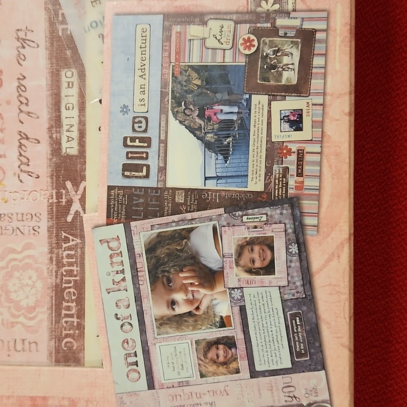 Kelly Panacci Sandylion Scrapbook Kit special person theme NIB Unisex - Picture 6 of 11